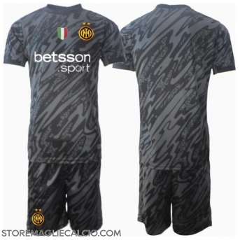 Inter Milan Portiere Maglia Gara Terza Repliche 2024-25 Bambino